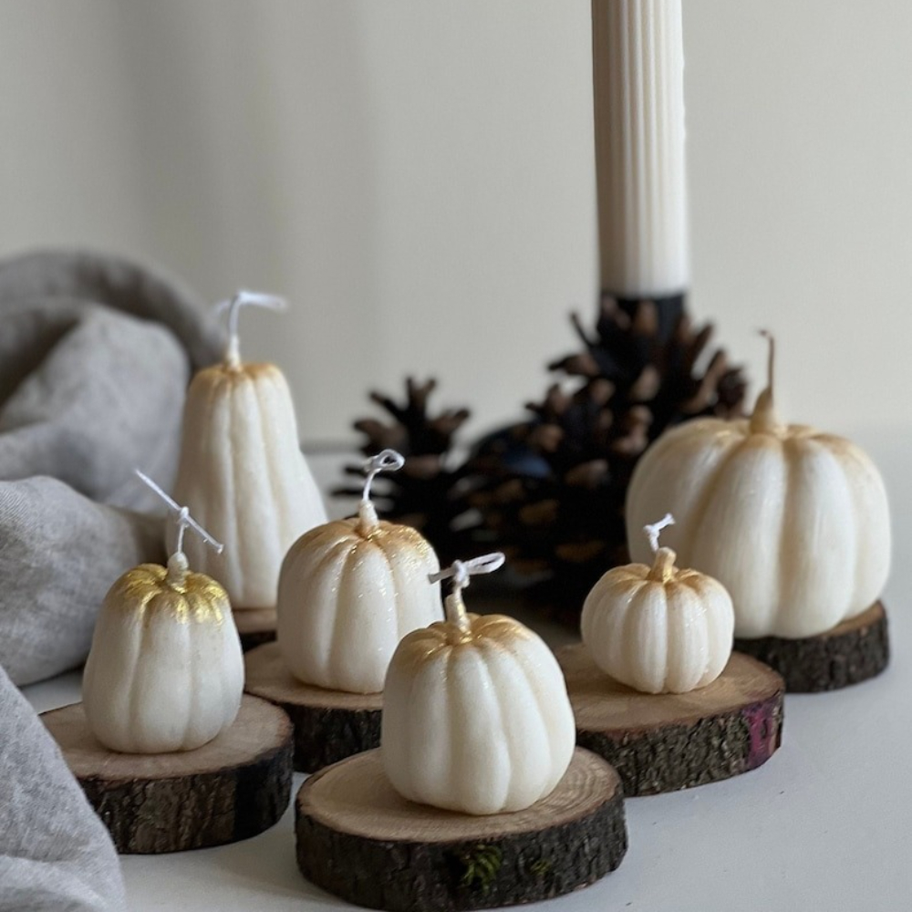Soap Making Easy - 3D Pumpkin Silicone Mold for Scented