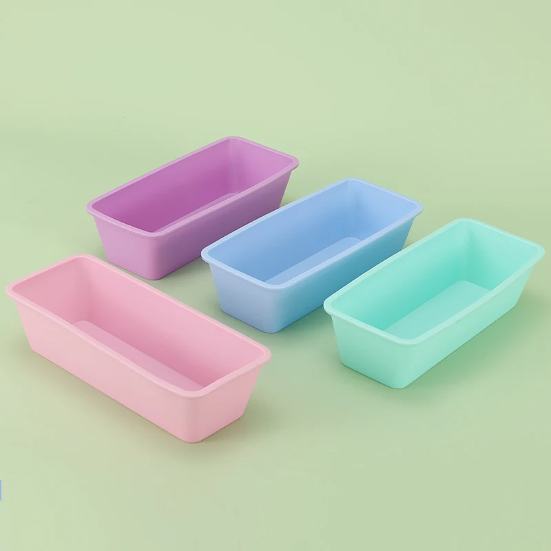 Soap Making Supplies - Rectangular Soap Mold Siliocne Baking Mold