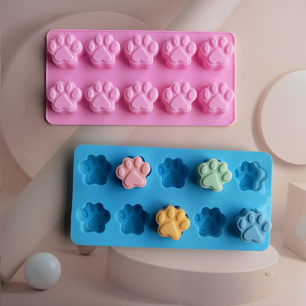Soap Making Supplies - Cat Claw Shape Chocolate Silicone Mold