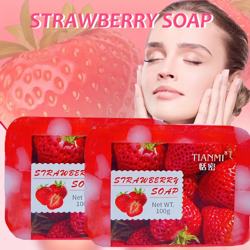 Strawberry Jelly Soap, rich in - Soap Making Olive Oil recension och pris