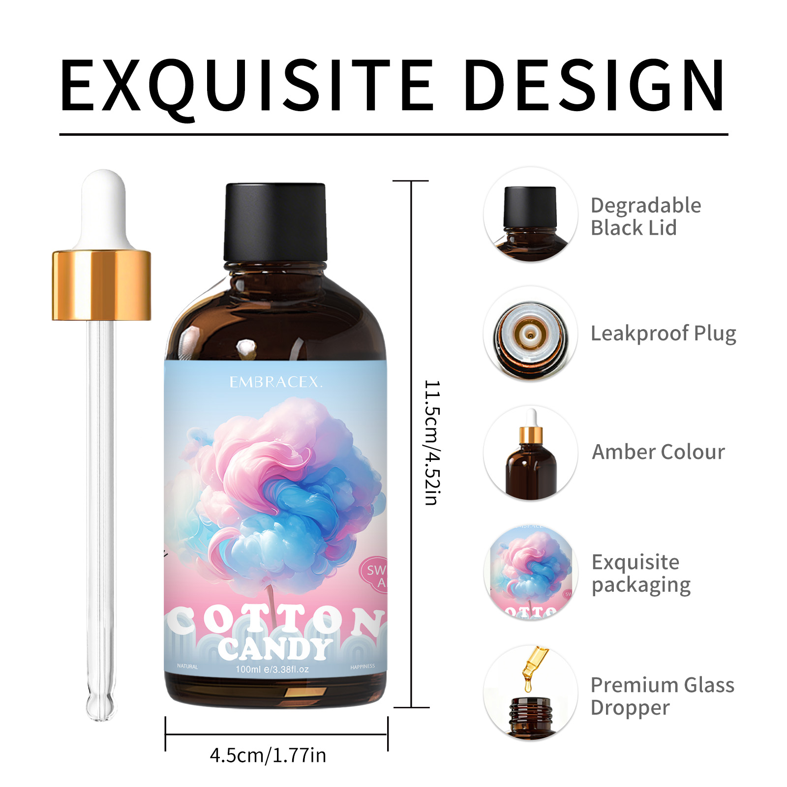 100ml Cotton Candy Essential O - Soap Making Scents recension och pris