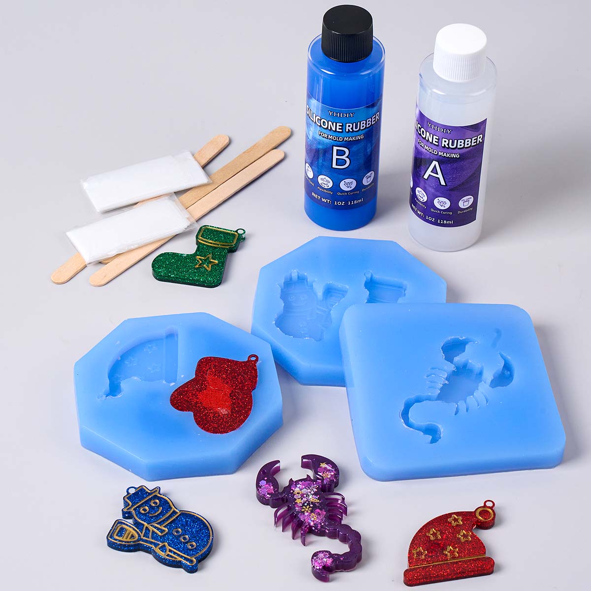 118ml/296ml Silicone Mold Maki - Soap Making Accessories recension och pris