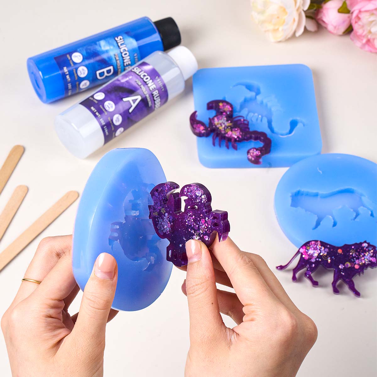 118ml/296ml Silicone Mold Maki - Soap Making Accessories recension och pris