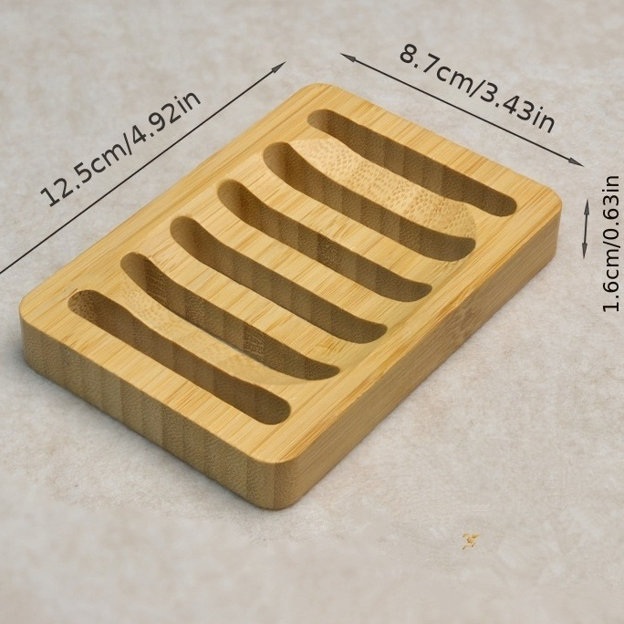 Bamboo Case Tray Wooden Preven - Soap Making Tools recension och pris