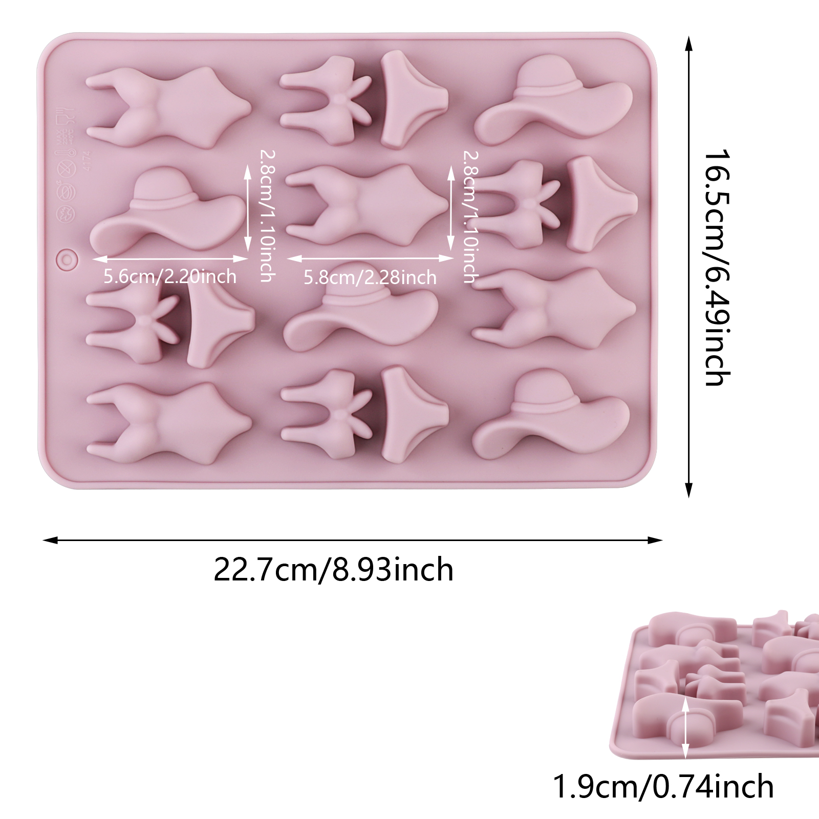 A Summer-Themed Beach Bikini M - Soap Making Supplies recension och pris