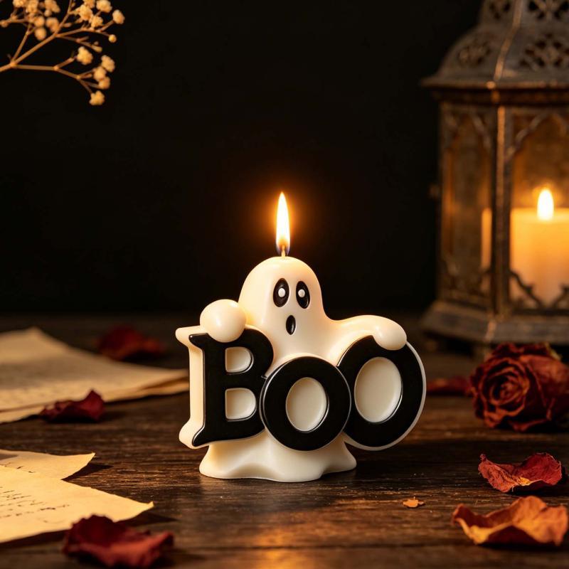 Halloween BOO Ghost Silicone C - Soap Making Tools recension och pris