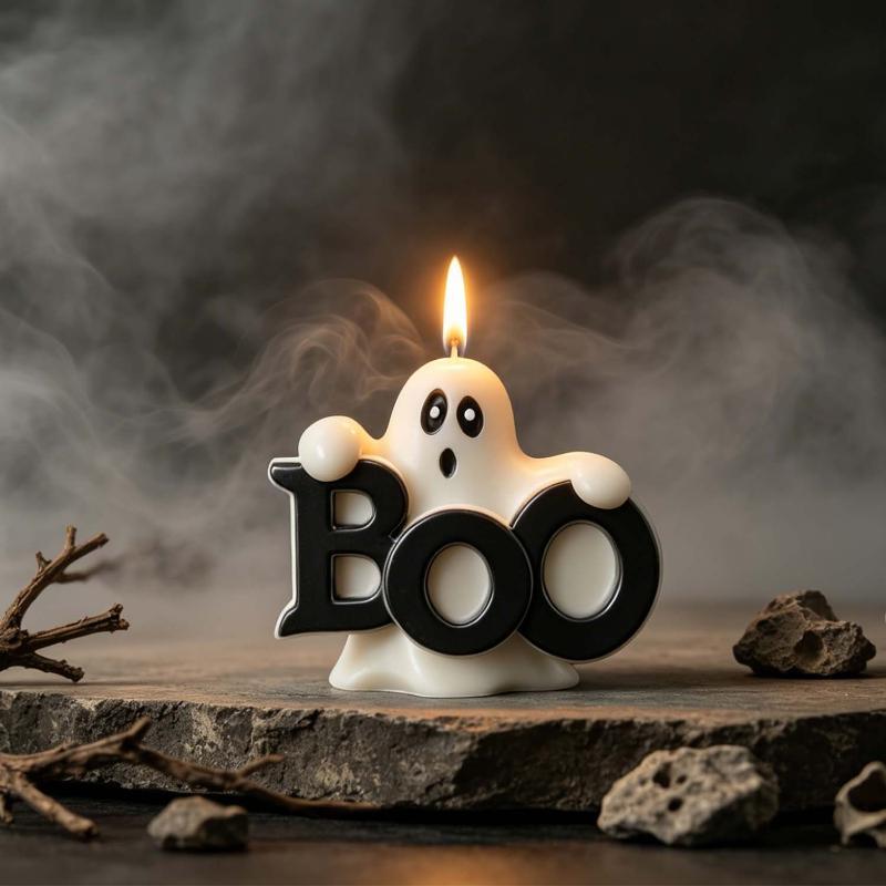 Halloween BOO Ghost Silicone C - Soap Making Tools recension och pris