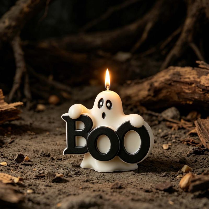 Halloween BOO Ghost Silicone C - Soap Making Tools recension och pris