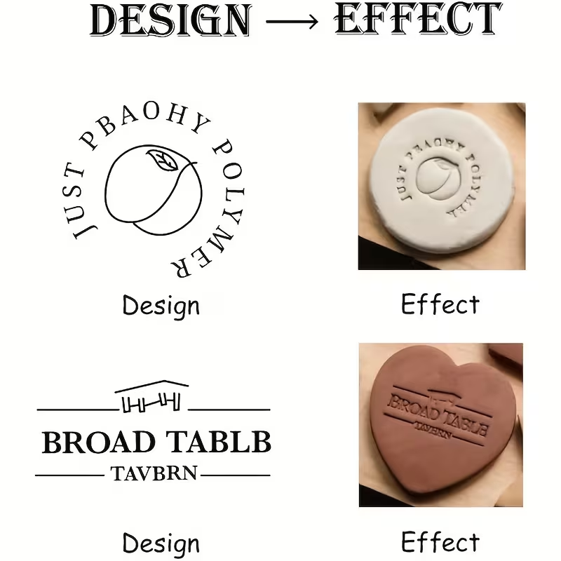 Pottery By Custom Pottery Stam - Soap Stamp Custom recension och pris
