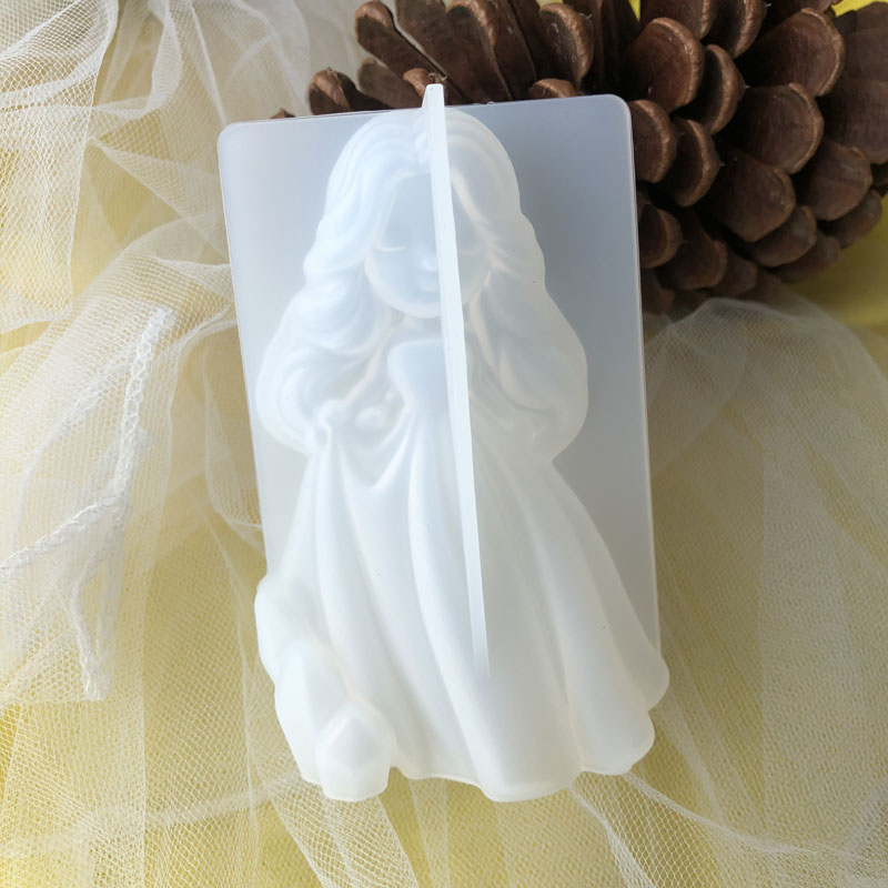 3D Cute Princess Silicone Cand - Soap Making Accessories recension och pris
