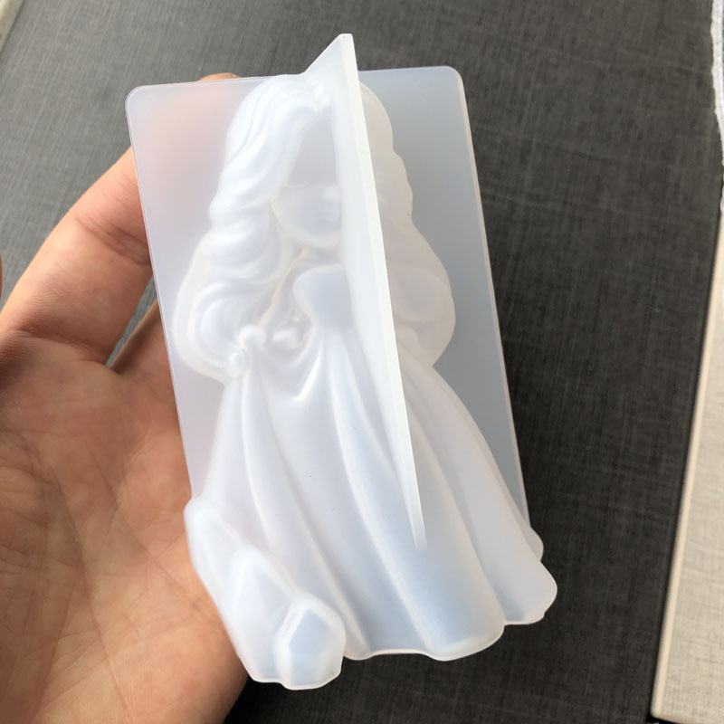 3D Cute Princess Silicone Cand - Soap Making Accessories recension och pris
