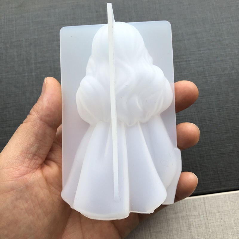 3D Cute Princess Silicone Cand - Soap Making Accessories recension och pris