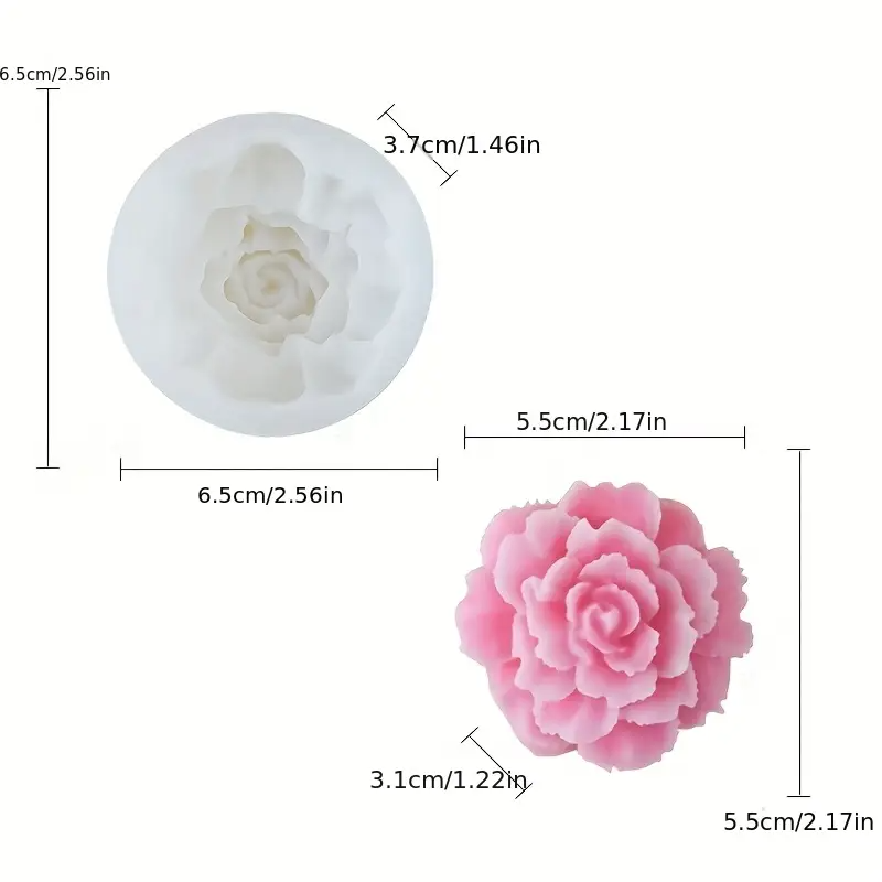 1 Realistic 3D Carnation Flowe - Soap Making Easy recension och pris