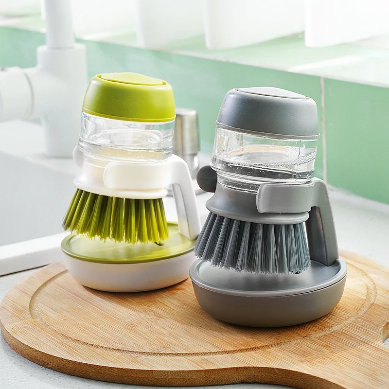 Soap Dispenser Palm Dish Brush - Soap Making Base recension och pris