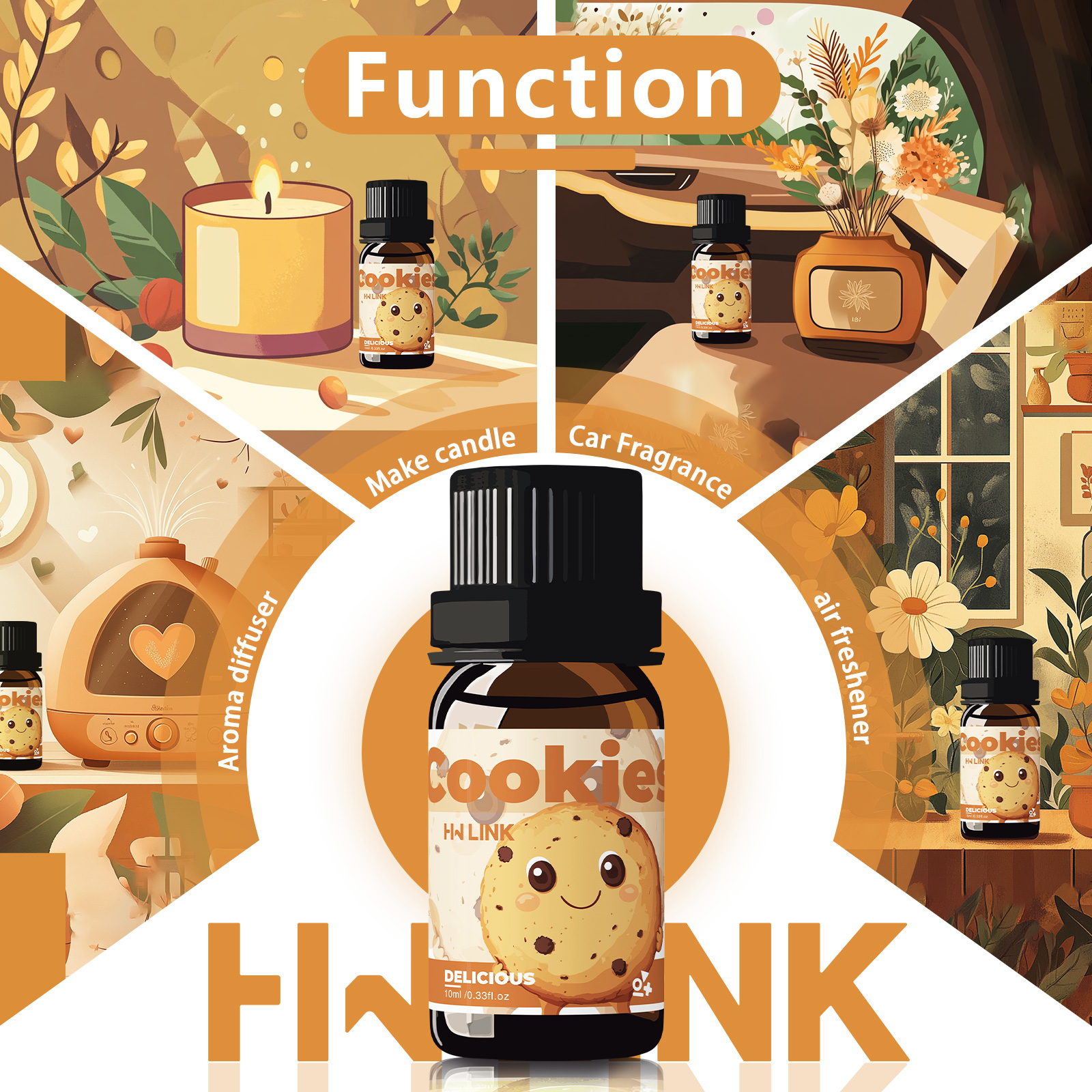 10ml Cookies Essential Oils  f - Soap Making Scents recension och pris