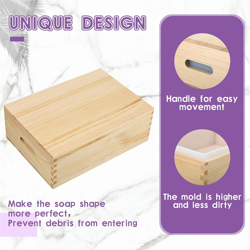 Large Soap Molds Rectangle Sil - Soap Making Accessories recension och pris