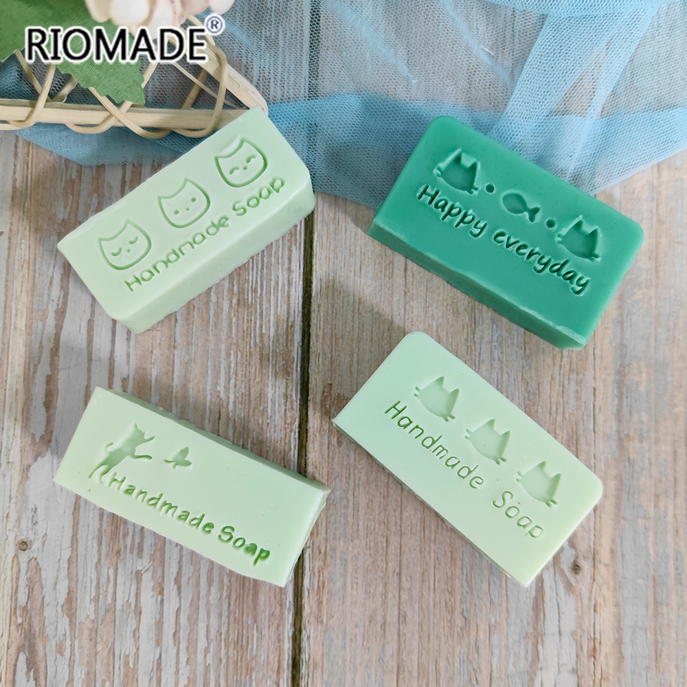 Cute Cat Handmade Soap Stamp K - Soap Stamp Custom recension och pris