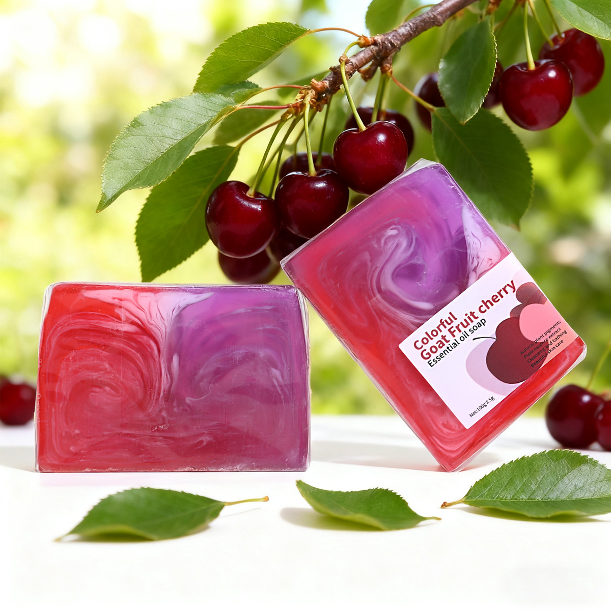 Fruit Cherry Organic Handmade  - Soap Making Olive Oil recension och pris