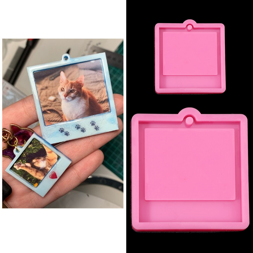 Photo Frame Epoxy Resin Keycha - Soap Making Accessories recension och pris