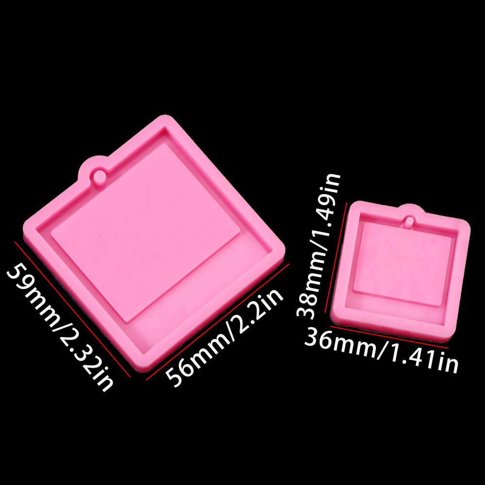 Photo Frame Epoxy Resin Keycha - Soap Making Accessories recension och pris