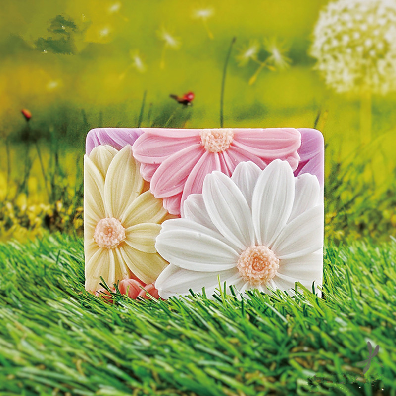 Newest!!!3d Elegant Sunflower  - Soap Making Ideas recension och pris