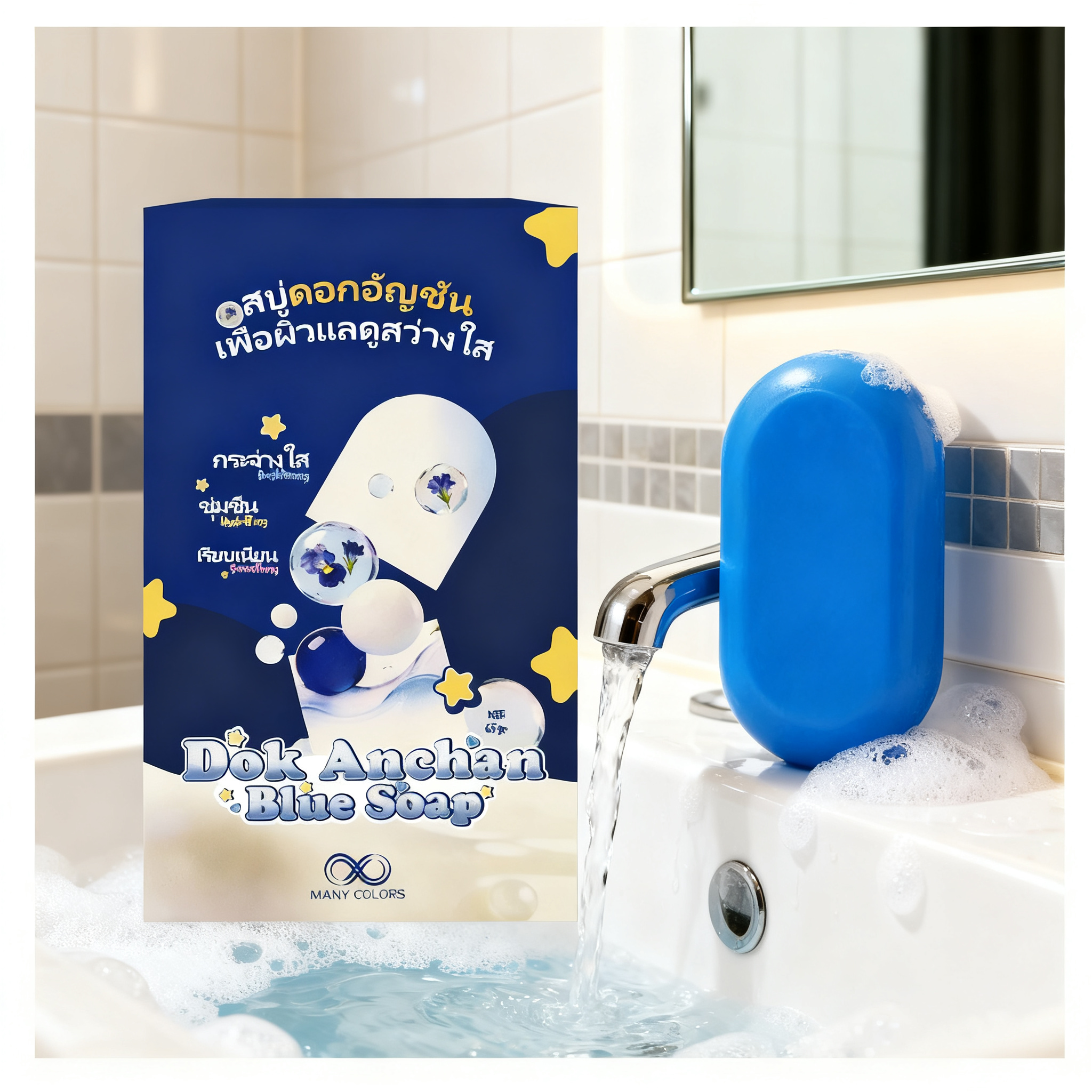 65G 1/2/3pcs Dok Anchan Blue S - Soap Making Fragrance Oil recension och pris