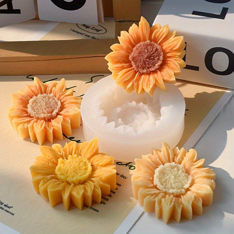 Vibrant 3D Sunflower Silicone  - Soap Making Supplies recension och pris