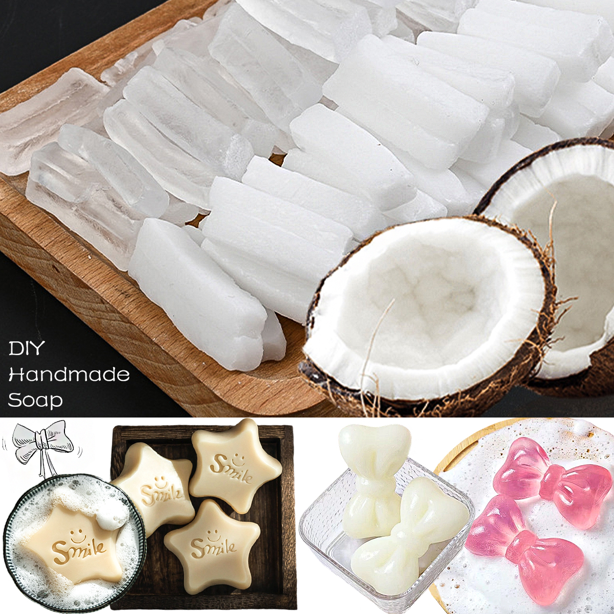 DIY Bar Soap Base Handmade Soa - Soap Making With Soap Base recension och pris