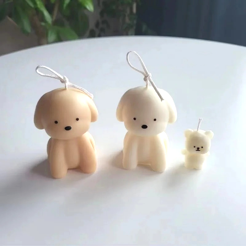 3D Puppy Scented Candle Silico - Soap Making Scents recension och pris