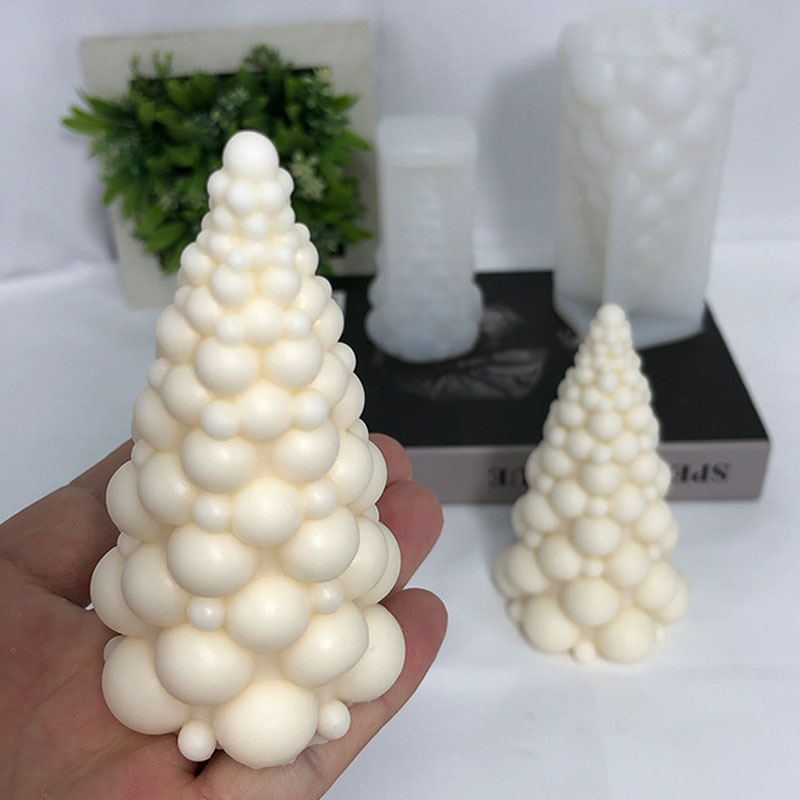3D Bubble Christmas Tree Silic - Soap Making Equipment For Beginners recension och pris