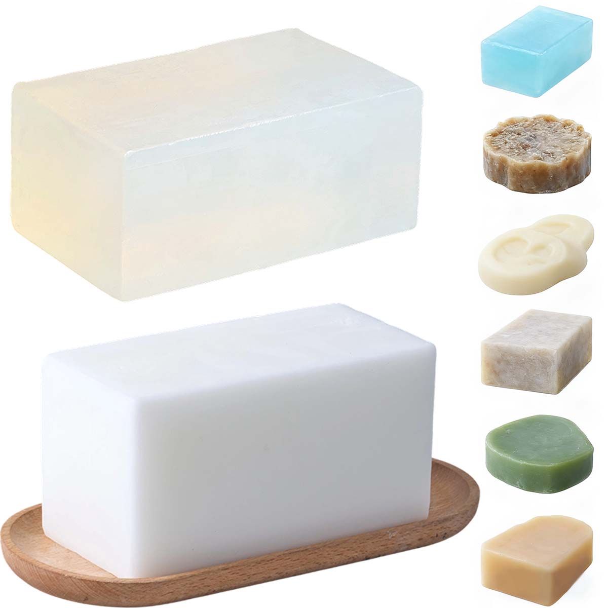 1000g Glycerin Soap Base DIY H - Soap Making With Soap Base recension och pris