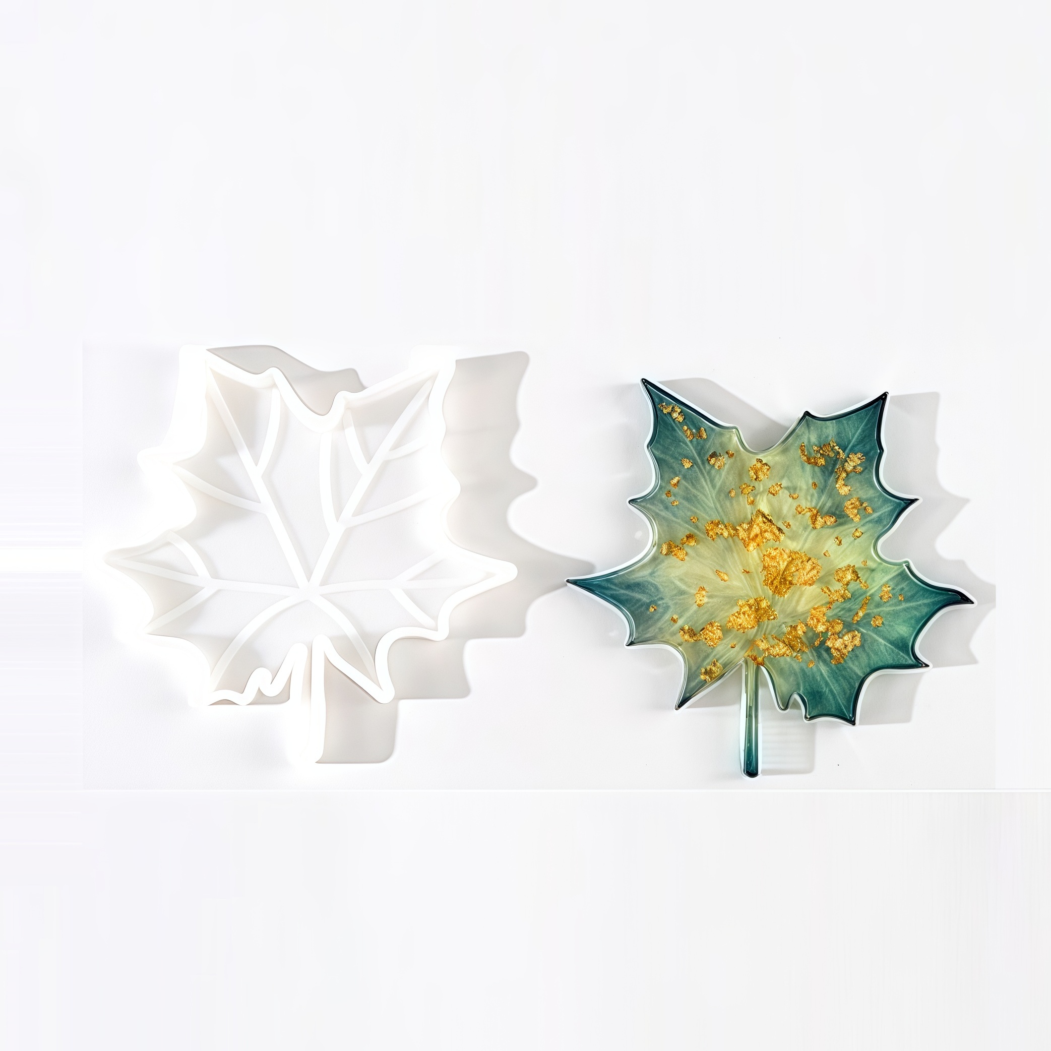 1PC Maple Leaf shaped Silicone - Soap Making Supplies recension och pris