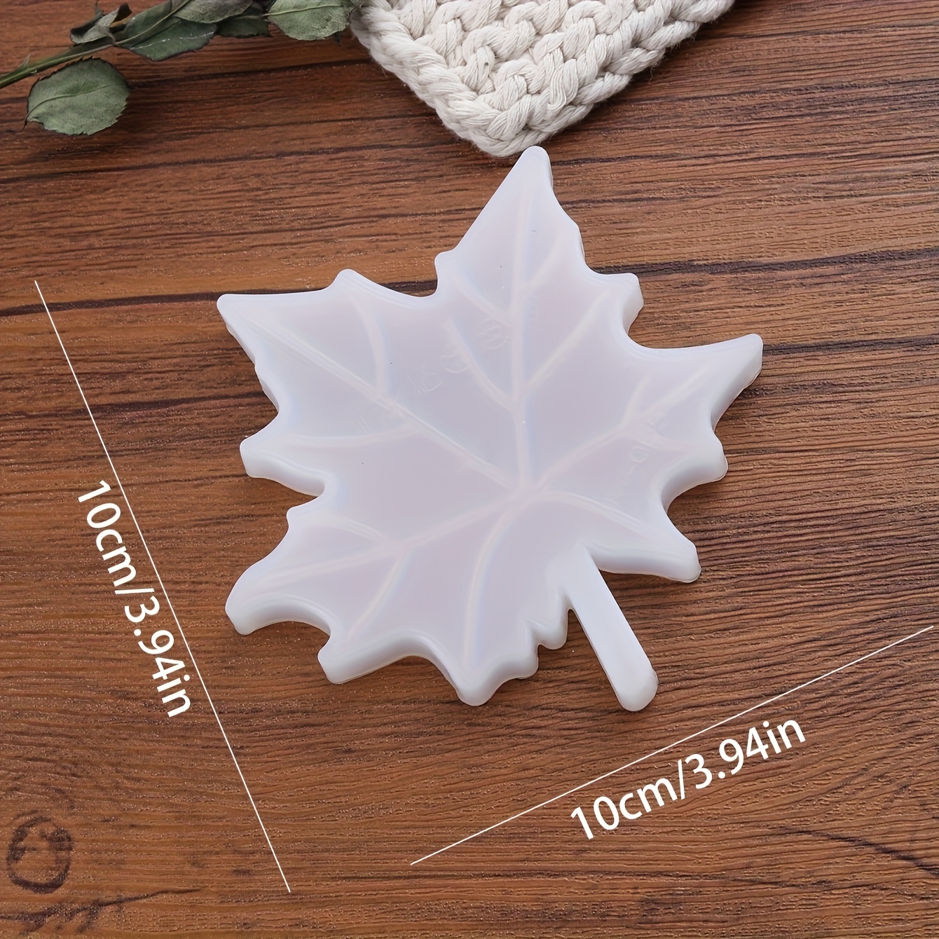 1PC Maple Leaf shaped Silicone - Soap Making Supplies recension och pris