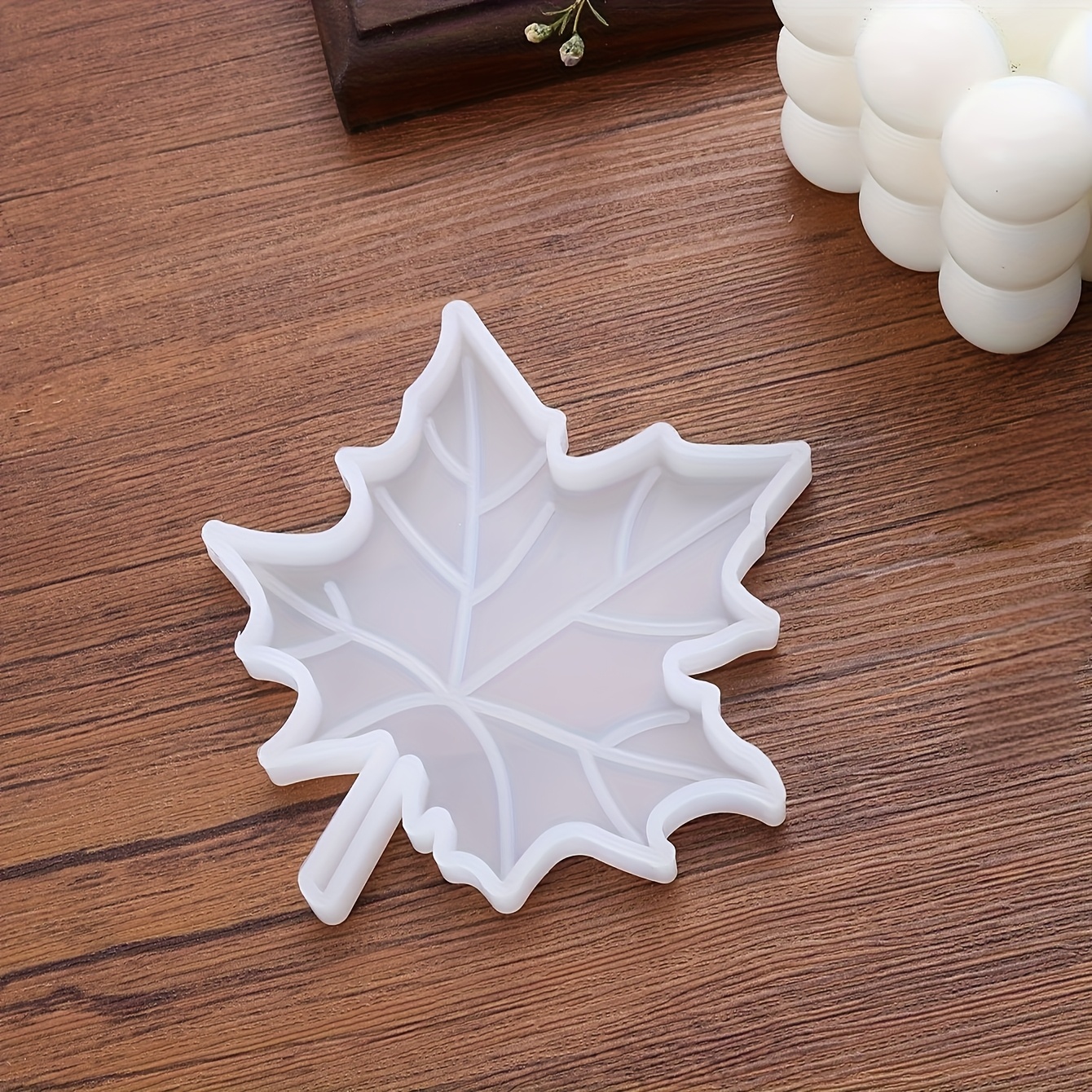 1PC Maple Leaf shaped Silicone - Soap Making Supplies recension och pris