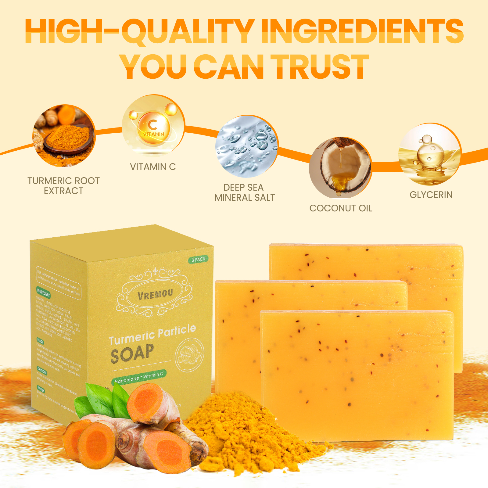Lemon and Turmeric Kojic Acid  - Soap Making Olive Oil recension och pris