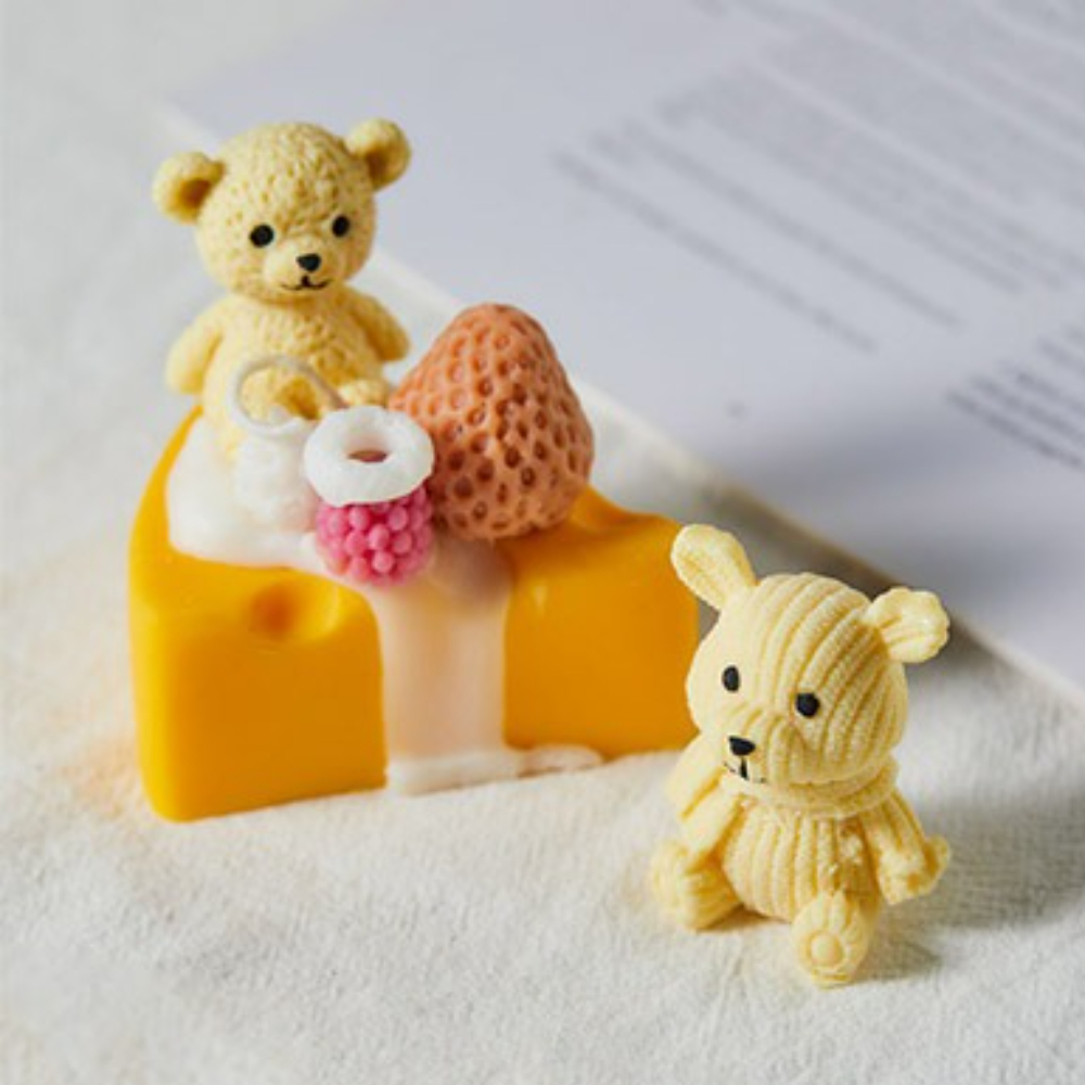 Easy Demold Teddy Bear Silicon - Soap Making Easy recension och pris