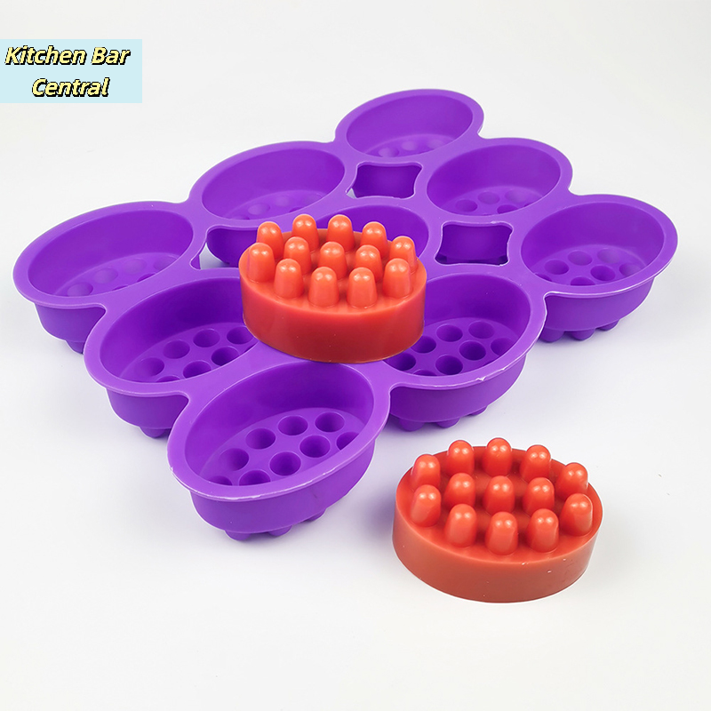 【3d Silicone Soap Mold Massage - Soap Making Accessories recension och pris