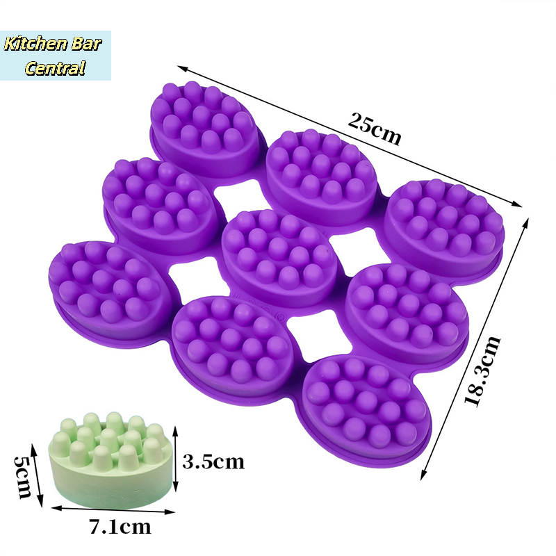 【3d Silicone Soap Mold Massage - Soap Making Accessories recension och pris