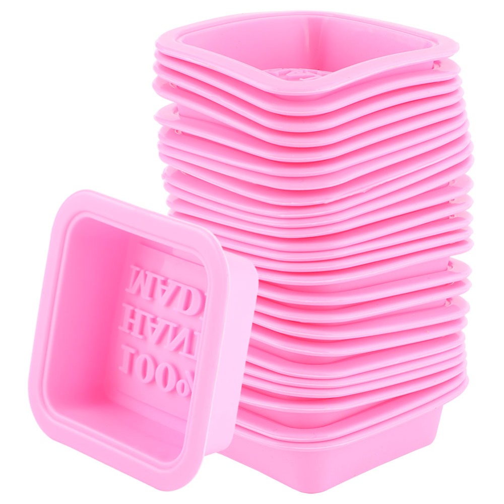 25PCS Reusable Silicone Silico - Soap Making Easy recension och pris