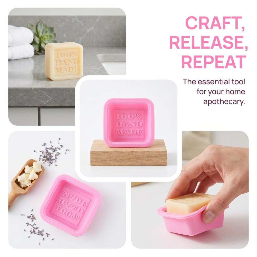 25PCS Reusable Silicone Silico - Soap Making Easy recension och pris