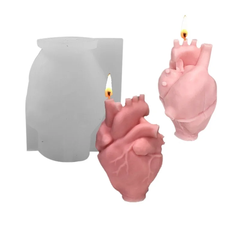 DIY Human Heart Silicone Candl - Soap Making Equipment For Beginners recension och pris
