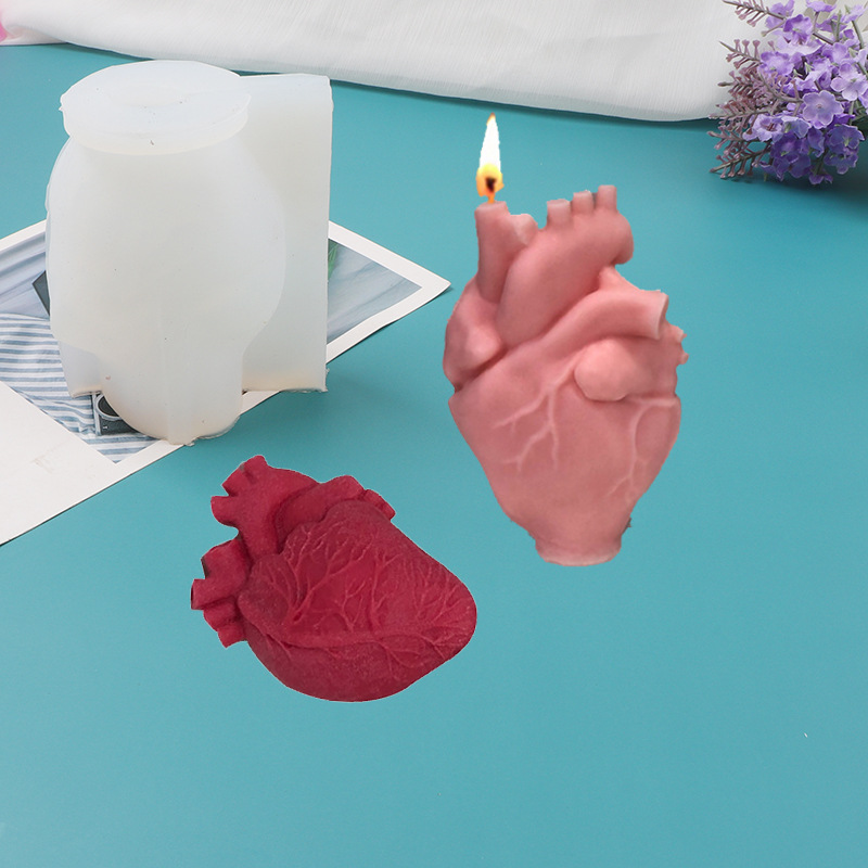 DIY Human Heart Silicone Candl - Soap Making Equipment For Beginners recension och pris