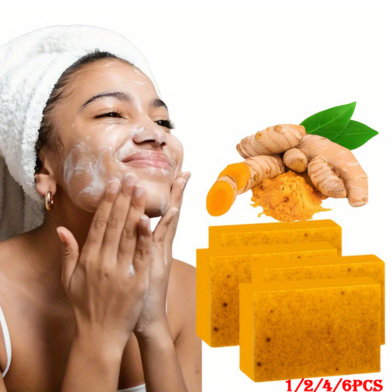 1/2/4/6Pcs Turmeric Kojic Acid - Soap Making Olive Oil recension och pris