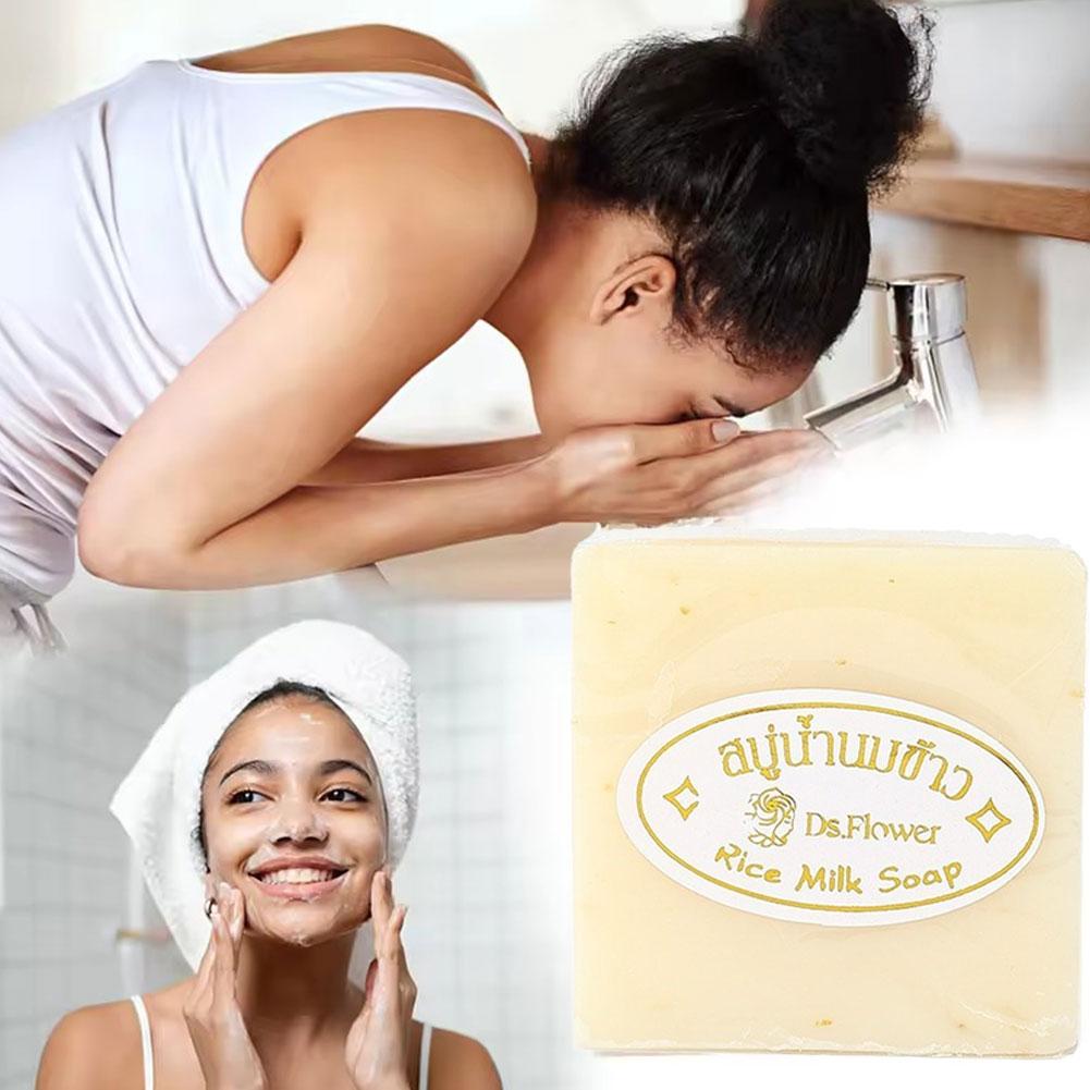 Rice Milk Soap Bar Handmade Na - Soap Making Olive Oil recension och pris