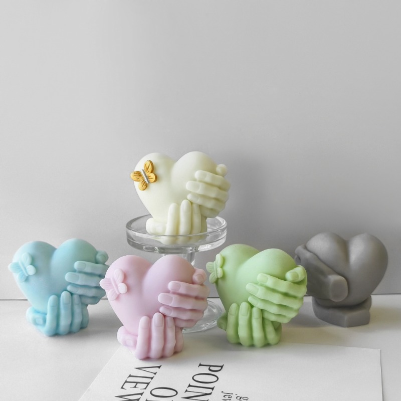 Hand Hold Love Silicone Candle - Soap Making Equipment For Beginners recension och pris
