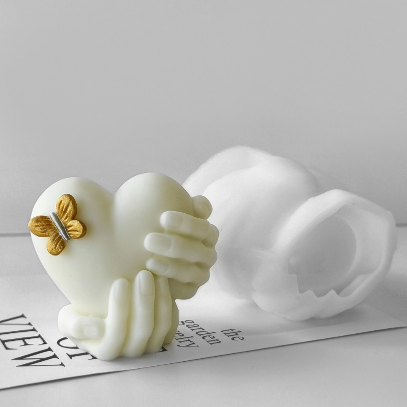 Hand Hold Love Silicone Candle - Soap Making Equipment For Beginners recension och pris