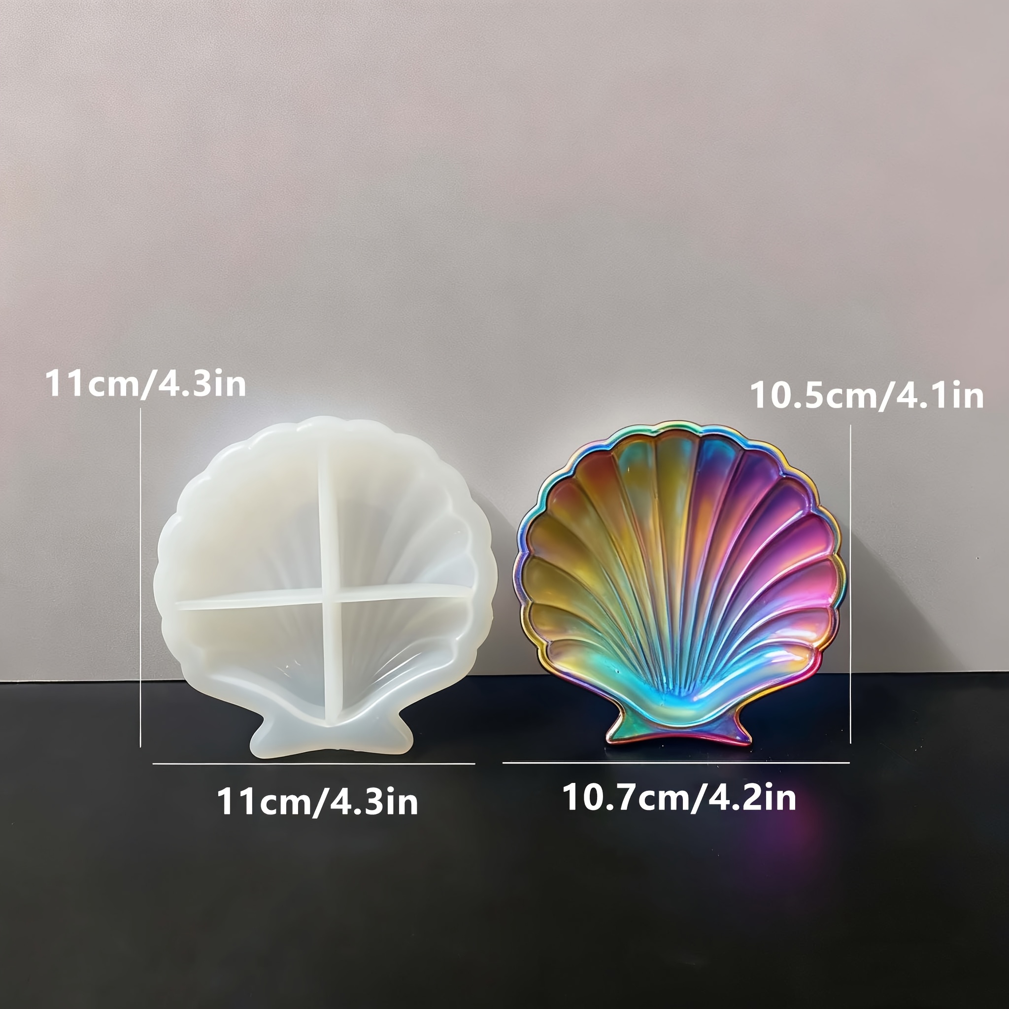 1 piece of silicone shell resi - Soap Making Supplies recension och pris