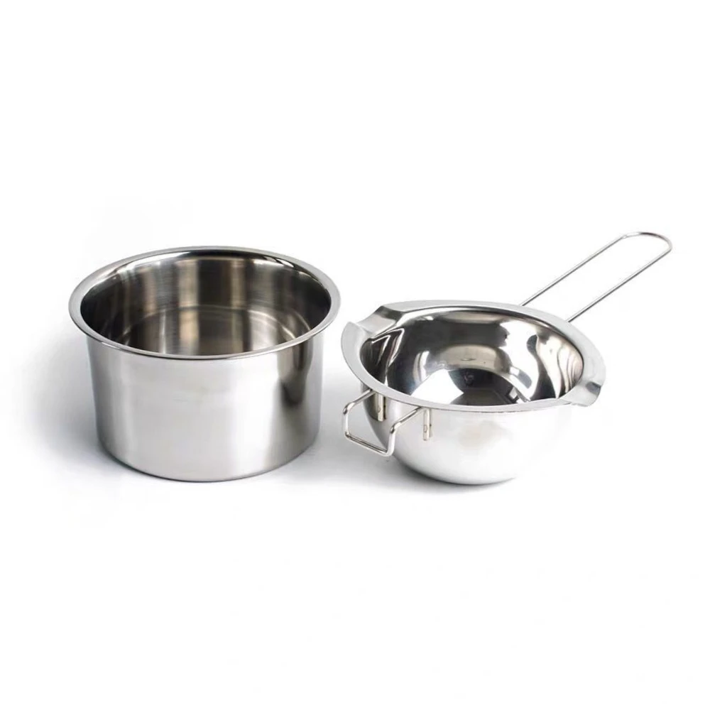 2Pcs Stainless Steel Wax Melti - Soap Making With Soap Base recension och pris