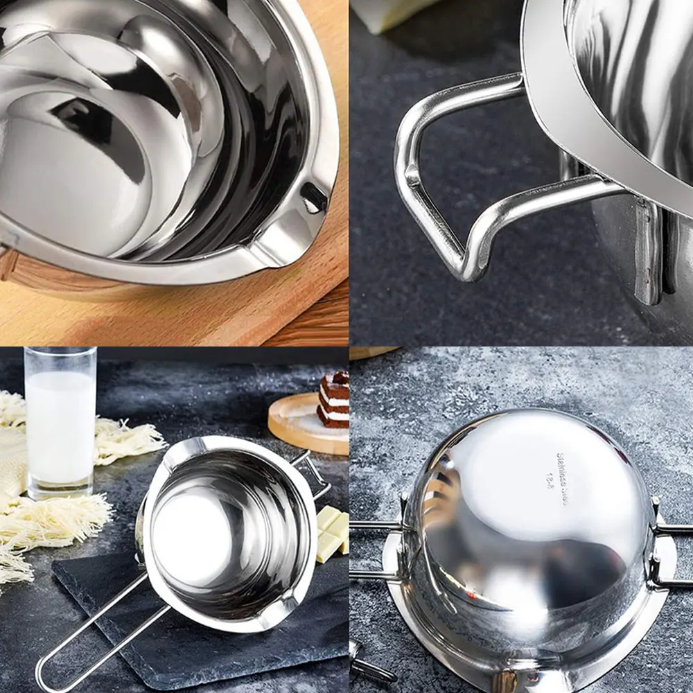2Pcs Stainless Steel Wax Melti - Soap Making With Soap Base recension och pris