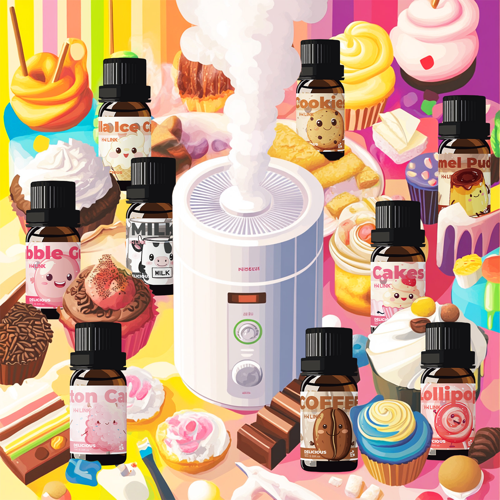 10ml Cakes Essential Oils Cand - Soap Making Scents recension och pris